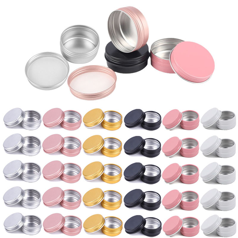 Tin Container Lid - 10 個 5 グラム 10 グラム