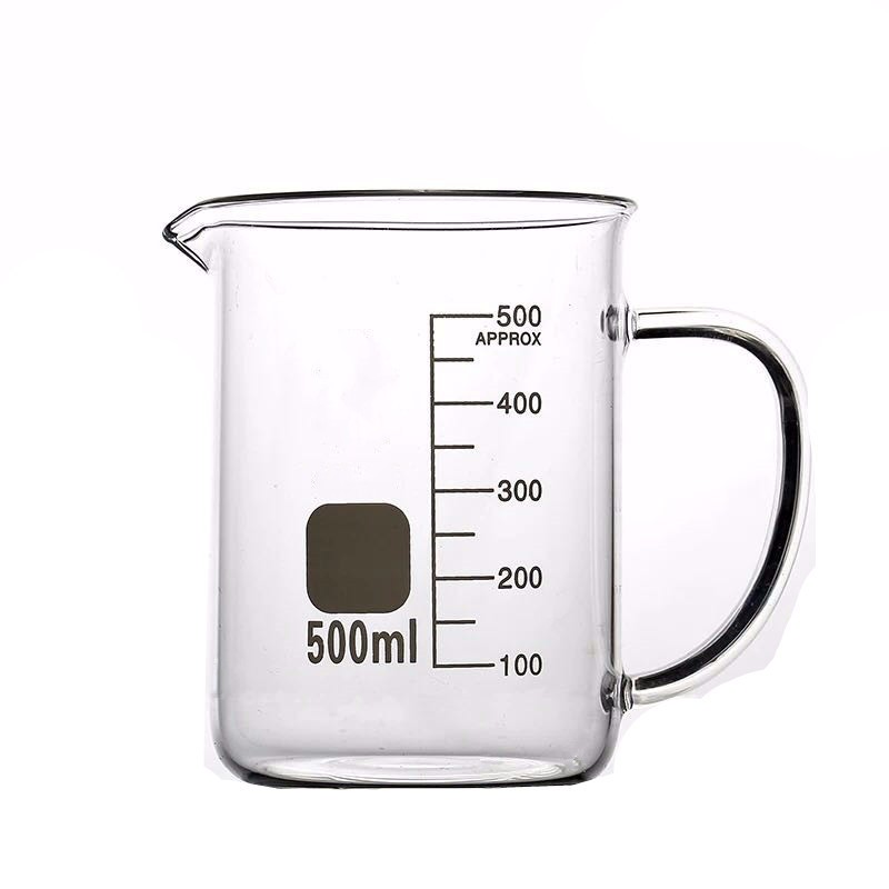 Candle Making Jug - ハンドル付き透明ガラス計量カップ,耐熱ビーカー,調理器具,50 ml, 100 ml, 150 ml,