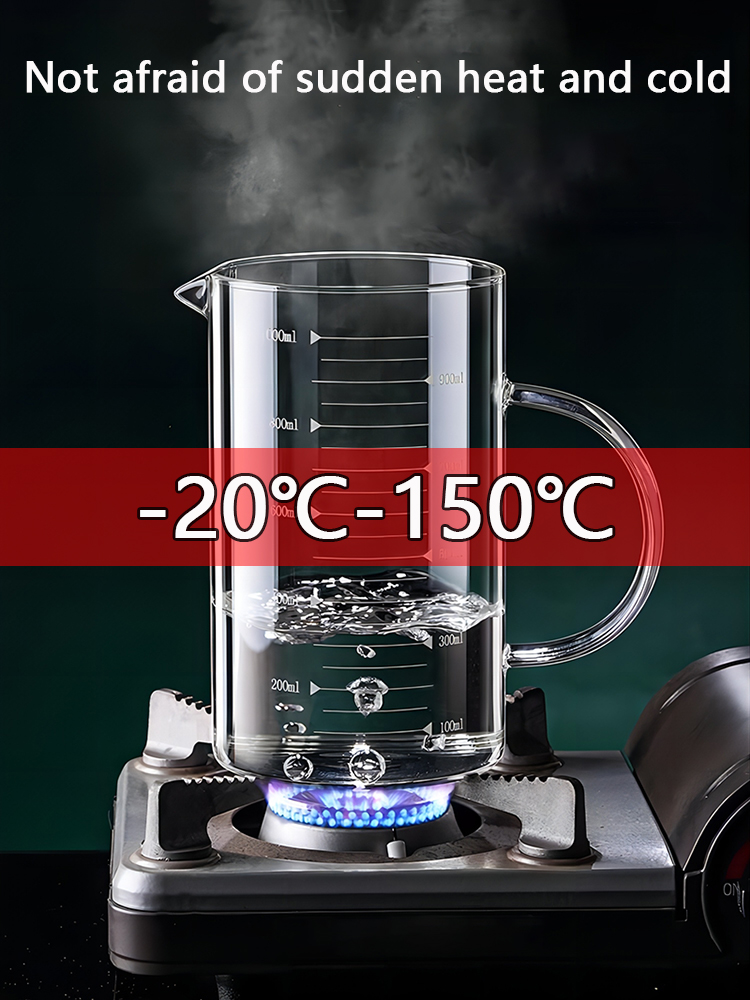 YWDL 1/2 個ガラス計量カップハンドル付き耐熱実験用ビ - Candle Making Jug のレビューと価格