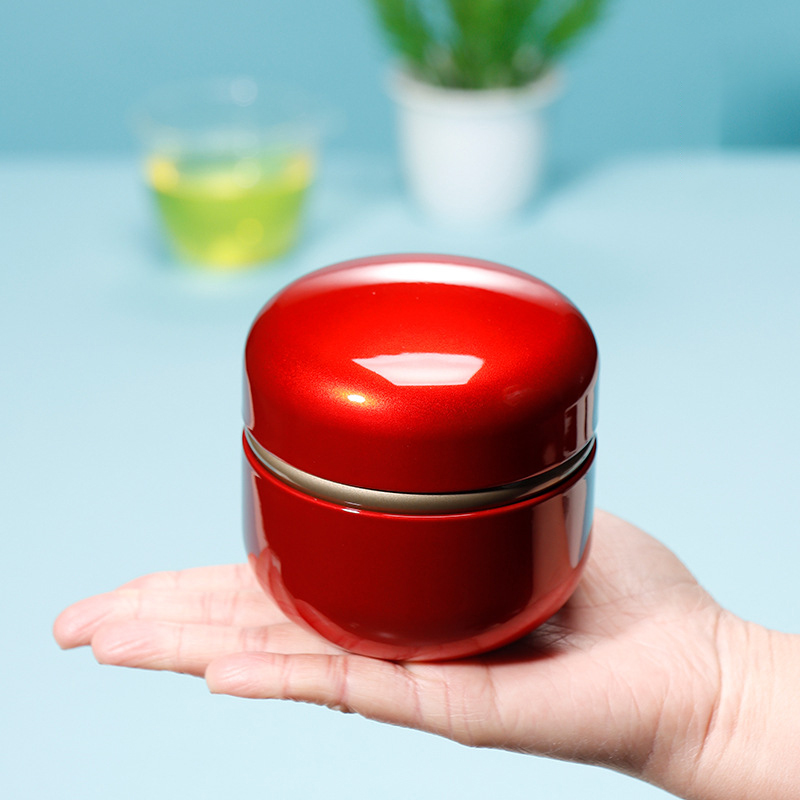 50g 電気メッキブリキ茶保存缶 - コーヒー/キャンディ/ - Tin Container Lid のレビューと価格