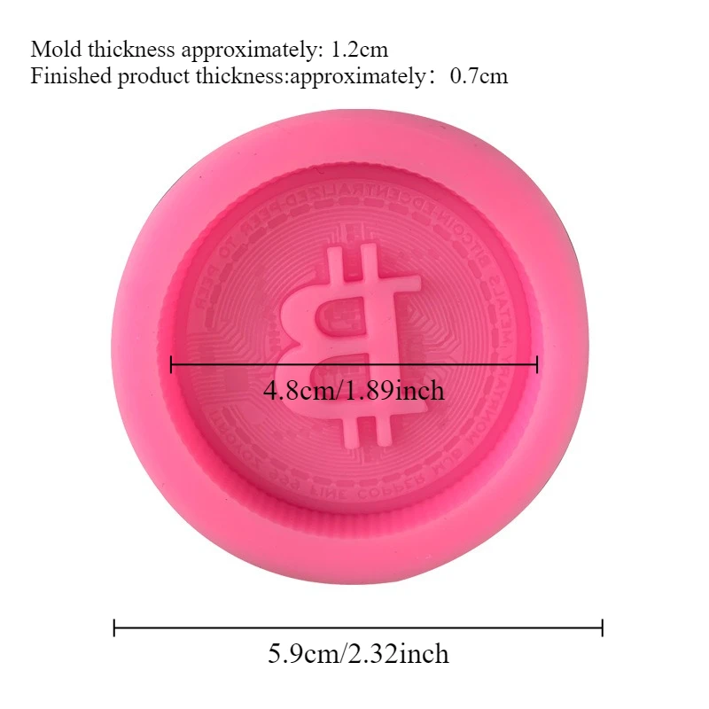 1/3個入り通貨ロゴソープシリコンケーキベーキングデコレーシ - Candle Making Supplies Wholesale のレビューと価格