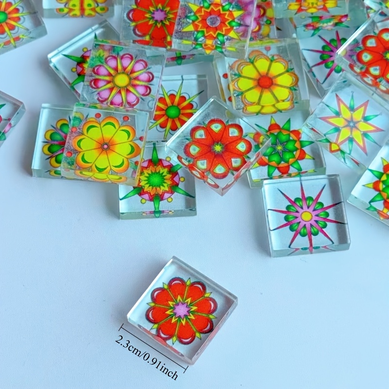 100/200グラムの透明モザイク素材、2.3*2.3cmの - Candle Making Uk のレビューと価格