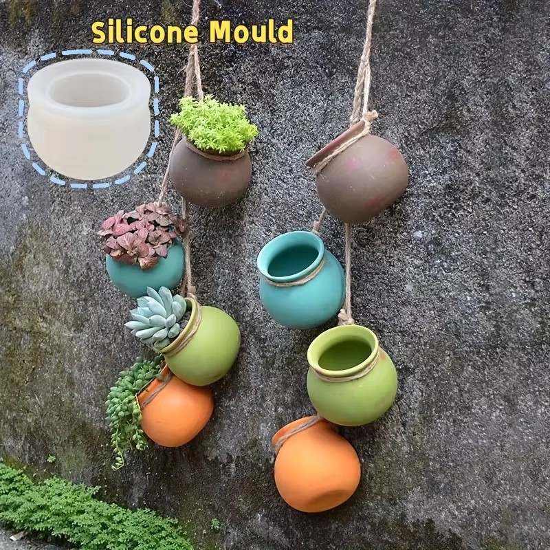 シリコンフラワーポット型、樹脂型、エポキシ型、香り付きキャン - Candle Making Jug のレビューと価格