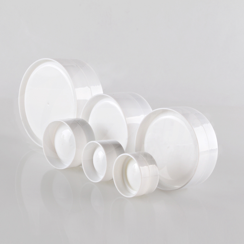 ふた付きプラスチック容器,白い化粧品ジャー,ポータブルクリー - Tin Container Lid のレビューと価格