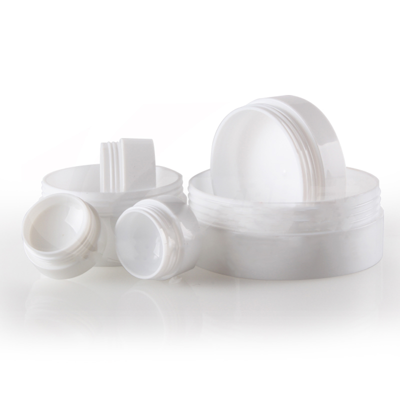 ふた付きプラスチック容器,白い化粧品ジャー,ポータブルクリー - Tin Container Lid のレビューと価格