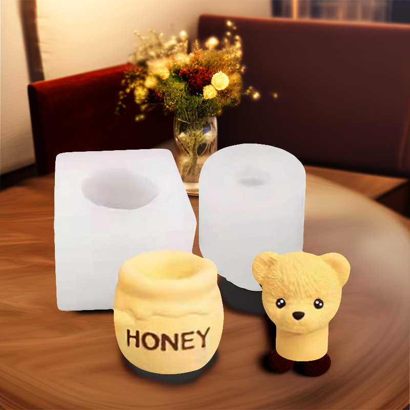 1個、テディベアアロマセラピーキャンドル、愚かなクマ型、手作 - Candle Making Jug のレビューと価格