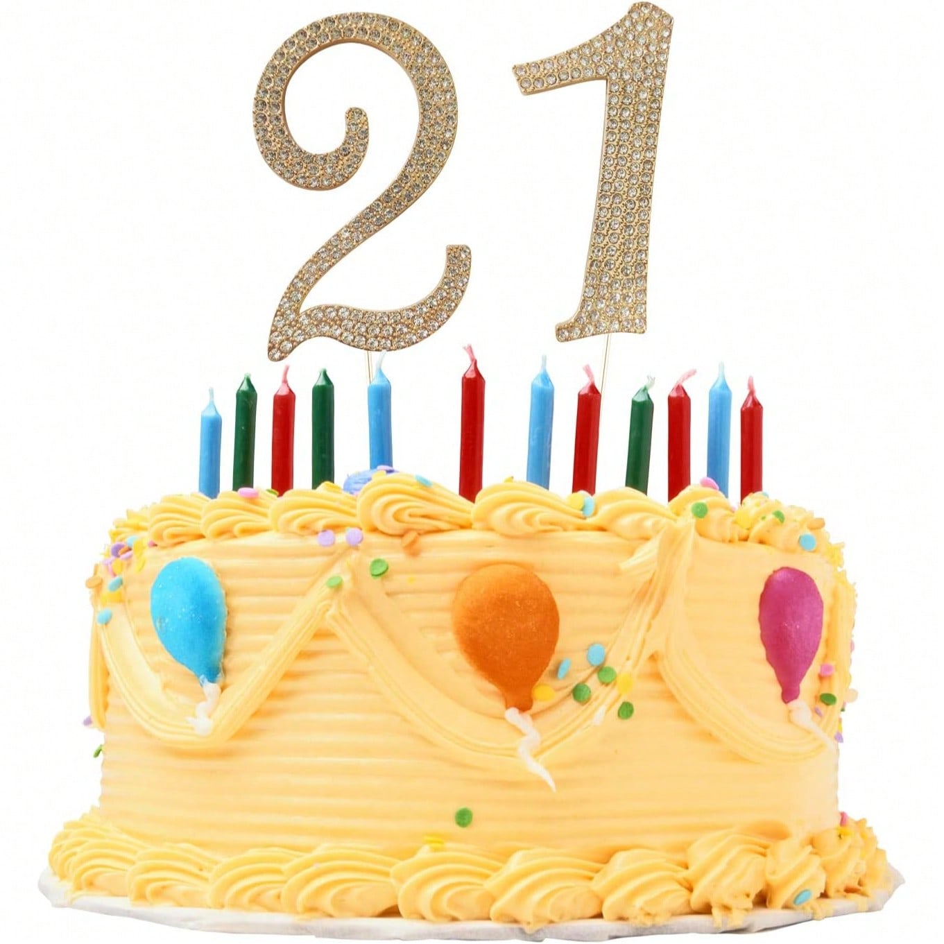 大型ゴールドラインストーンナンバーケーキトッパー（1個）-0 - Candle Making Supplies Wholesale のレビューと価格