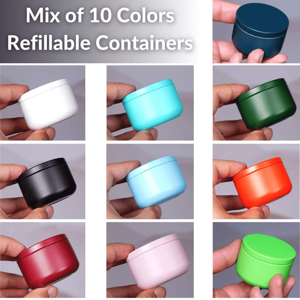 密閉型ティー缶,気密プレート付き容器,ミニポータブルコンテナ - Tin Container Lid のレビューと価格