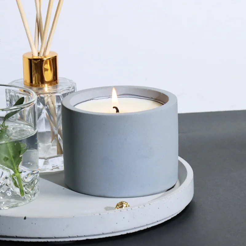 3 サイズラウンドセメントコンクリート金型キャンドルカップホ - Candle Making Jug のレビューと価格